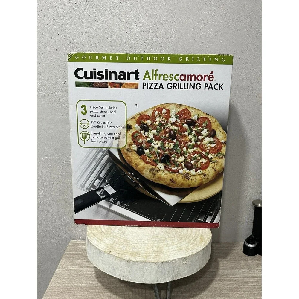 Cuisinart Alfrescamore Pizza Grilling Pack CPS-445 3 Piece Set 13